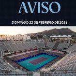 El Abierto Mexicano de Tenis 2026 se celebrará del sábado 21 al sábado 28 de febrero.