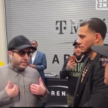 David Benavidez le reclama a Turki Alalshikh que no le ha dado la pelea contra Canelo.