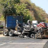 La SSPC resaltó que luego de un operativo en la zona serrana del municipio de Tapalpa, Jalisco, se registraron bloqueos carreteros, incendio de vehículos y ataques a gasolineras.