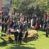 Colapsan gradas en la Ibero