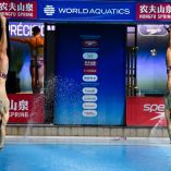 Juan Manuel Celaya Hernández y Osmar Olvera Ibarra confirmaron su posición como una de las mejores duplas del mundo en los sincronizados de tres metros.