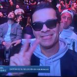 Márquez acudió a la cartelera de UFC en la Arena Ciudad de México