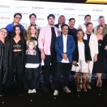 Ciudad de MÈxico a 3 de marzo de 2026. Est· maÒana se presentÛ a medios de comunicaciÛn el prÛximo estreno de la serie producida por Amazon Prime La Oficina. Foto: Alejandro Aguilar