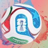 Fotoarte sobre Trionda el balón del Mundial 2026.