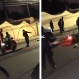 Punto de revisión para motociclistas