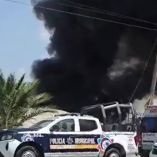 Fuerte incendio
