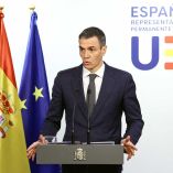 Pedro Sánchez, presidente del gobierno español.