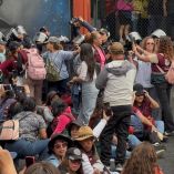 Bloqueo en calzada de Tlalpan.