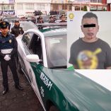 El hombre fue puesto a disposición del agente del Ministerio Público, quien determinará su situación jurídica