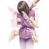 Ilustración sobre una víctima de violación que ha sido revictimizada.