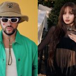 La idol fue invitada al concierto de Bad Bunny