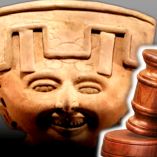 Subasta de piezas arqueológicas de México