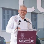 Alfredo Ramírez Bedolla, gobernador de Michoacán.