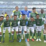 Club León, en el Apertura 2017Foto de accion durante el partido Queretaro vs Leon, correspondiente a la Jornada 8 de la Liga MX del Torneo Apertura 2017, en Estadio Corregidora en la foto:   Equipo Leon09/09/2017/MEXSPORT/Isaac Ortiz