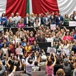 Ricardo Monreal, hablando en la Cámara de Diputados sobre la reforma electoral.