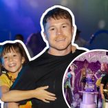 Canelo Álvarez celebra cumpleaños de su hija con temática de Las Guerreras K-Pop