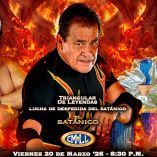 El Satánico vs Atlantis y Blue Panther