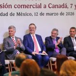 Marcelo Ebrard encabeza la misión comercial a Canadá