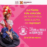 Fiesta de la Flor más Bella del Ejido 2026 en Xochimilco.