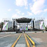 Ciudad de MÈxico. 12 de marzo de 2026 VIVE LATINO Recorrido de producciÛn del festival Imagen. Lourdes Skipsey y Jordi Puig AutÛdromo Hermanos RodrÌguez. Foto HÈctor LÛpez RamÌrez