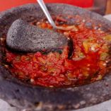 Salsa taquera de chipotle y guajillo