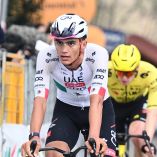 Isaac del Toro en la etapa 5 de la Tirreno-Adriático 2026