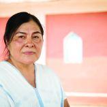 La activista mixteca Griselda Galicia García y el defensor nahua Carlos de Jesús Alejandro exigieron más apoyo a las comunidades.