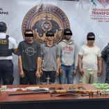 Detienen a cuatro integrantes del Cártel Chiapas y Guatemala