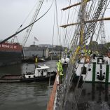 El buque Zheng He, de bandera luxemburguesa, fue detenido en el puerto de Tampico en octubre de 2023 por incumplimiento a disposiciones aduanales y fiscales mexicanas.
