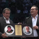 Daniel López El Satánico recibe un homenaje en Puebla.