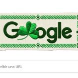 El doodle de hoy está dedicado a el Día de San Patricio
