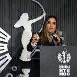 Alessandra Rojo de la Vega, alcaldesa de Cuauhtémoc.