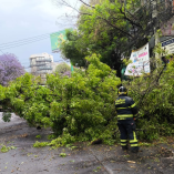 Para este miércoles el pronóstico indicaba que continuarían los chubascos y las bajas temperaturas