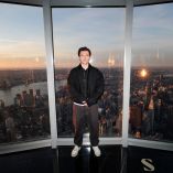 Tom Holland encendió las luces del Empire State por el tráiler de Spiderman: Un nuevo día