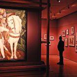 La muestra pictórica Frida y Diego: El Último Sueño se exhibe desde el sábado en el Museo de Arte Moderno de Nueva York.