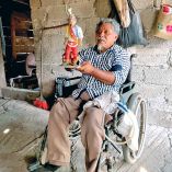 Alejandrino García, maestro de los Voladores de Papantla.