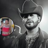 Eduin Caz en apoyo a su esposa.