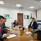 Funcionarios de la Comisión Federal de Electricidad en reunión de trabajo revisan operativo de Semana Santa para atender fallas eléctricas