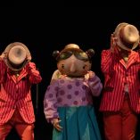 Obra de teatro El misterio de Belisa, de Berta Hiriart, dirigida por José Uriel García