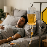 Riesgos del suero vitaminado para la 'cruda'.