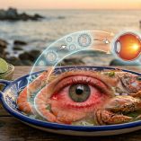 El Nodavirus marino provoca ceguera: riesgos por mariscos infectados