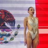 Itzamary cerró el último día de competencias en Santiago con la medalla de oro en solo libre.