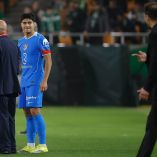 Obed Vargas fue titular y tuvo un buen partido con el Atlético de Madrid
