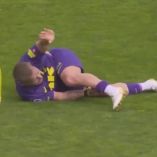 Lewis Holtby sufrió una dura entrada en la Eredivisie.