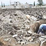 Aspectos del sitio arqueológico Los Tlalteles, ubicado en Chalco