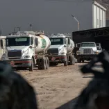 Predio asegurado por elementos del ejército Mexicano en Baja California, el 23 de septiembre.
