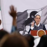 La primera presidenta del país reiteró que aunque se ha solicitado información de los 15 casos de fallecimiento de mexicanos no ha habido respuesta de las autoridades.FOTO: GALO CAÑAS/CUARTOSURO.COM