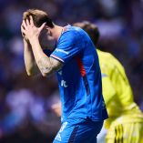 during the Quarter Finals second leg match between Cruz Azul and Los Angeles FC as part of the CONCACAF Champions Cup 2026, at Cuauhtemoc Stadium, on April 14, 2026 in Puebla, Mexico.
