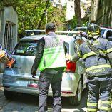 Servicios de emergencia de la alcaldía y del gobierno central atendieron a los vecinos que sufrieron afectaciones.