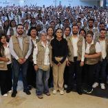 "En Sinaloa nos reunimos con las y los Servidores de la Nación para reconocer su compromiso", destacó Montiel